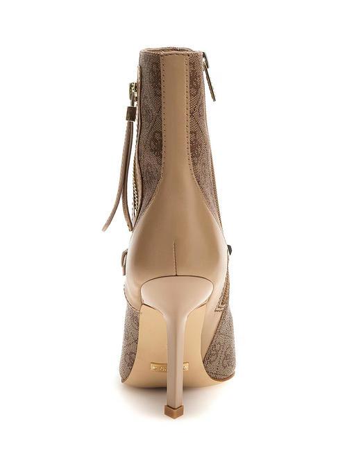 AYLO3 Botas altas Beige / Marr&oacute;n - Zapatos Mujer