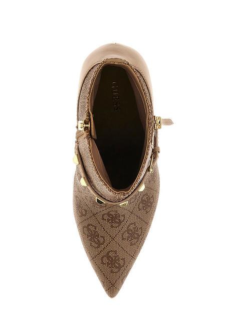 AYLO3 Botas altas Beige / Marr&oacute;n - Zapatos Mujer