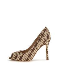 GUESS BLANCHI3 Escote de jacquard con puntera abierta - Zapatos Mujer
