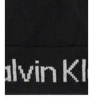CALVIN KLEIN LOGO REVERSO TONAL Gorra con pu&ntilde;o ckblack - Sombreros - 3