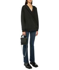 TRUSSARDI OBELIA Micro bolso de mano, con bandolera porcelana - Bolsos Mujer - 5