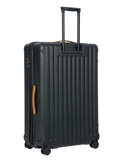 CAPRI Carro extra grande con puerto USB negro - Trolley Rígidos