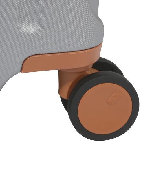 CAPRI Carro extra grande con puerto USB SILVER - Trolley Rígidos