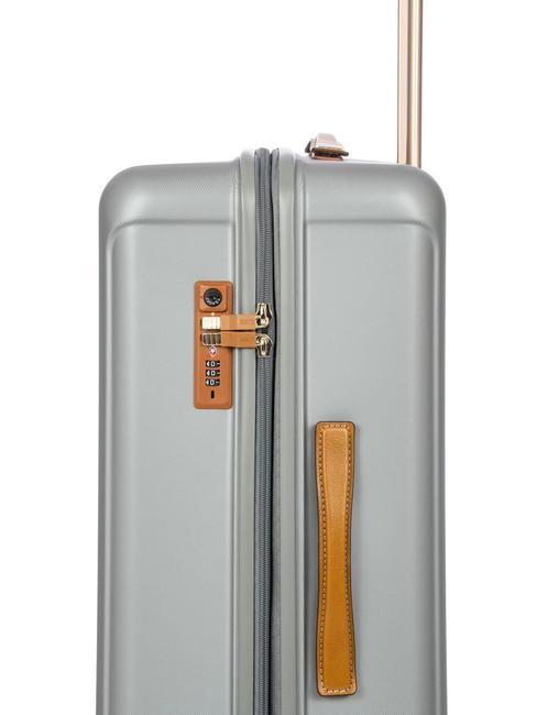 CAPRI Equipaje de mano con puerto USB SILVER - Equipaje de mano