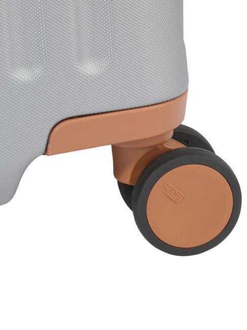 CAPRI Equipaje de mano con puerto USB SILVER - Equipaje de mano