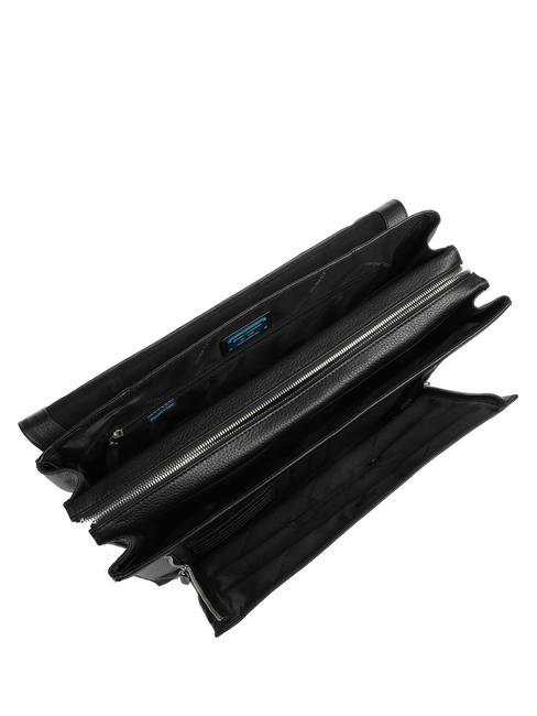 MODUS  Maletín para PC de 15,6", en piel negro - Maletines de Trabajo