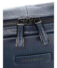 PIQUADRO MODUS RESTYLING Maletín de piel para pc 14" azul - Maletines de Trabajo - 3