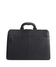 PIQUADRO BLACK SQUARE Doctor Bag de piel, soporte para PC de 13" negro - Maletines de Trabajo - 3