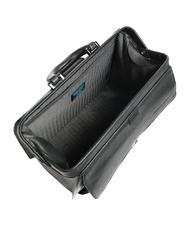 PIQUADRO BLACK SQUARE Doctor Bag de piel, soporte para PC de 13" negro - Maletines de Trabajo - 4