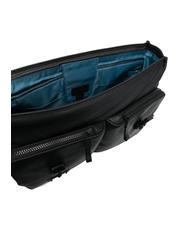 PIQUADRO HARPER Maletín para portátil de 15,6", en piel negro - Maletines de Trabajo - 3