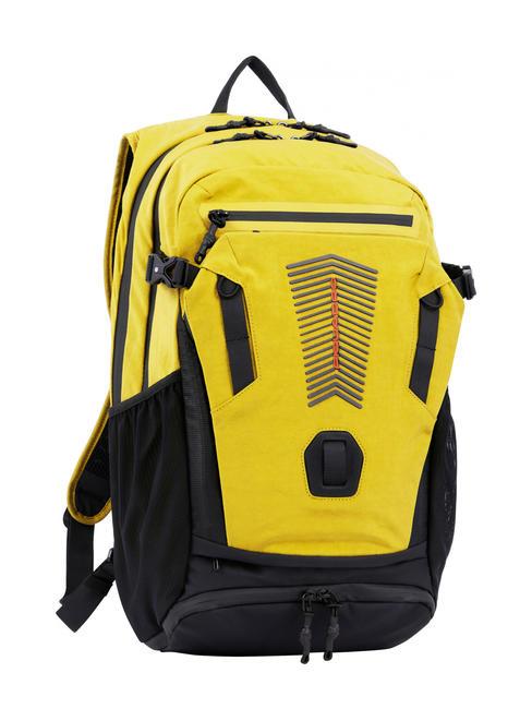 INIA Mochila para PC de 15,6" con LED integrado amarillo - Mochilas para portátil