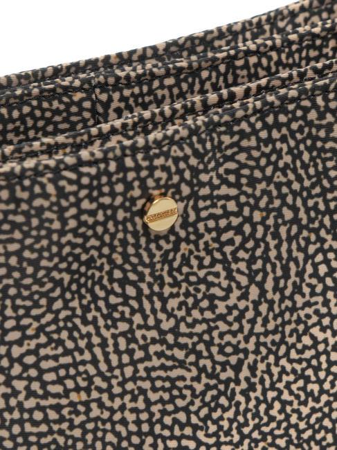 L'ECOLE NYLON Bolso bandolera con tres compartimentos OP / NATURAL / NEGRO - Bolsos Mujer