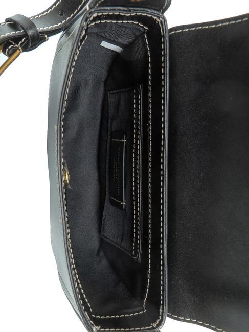 SANDY Bolso bandolera de piel negro - Bolsos Mujer