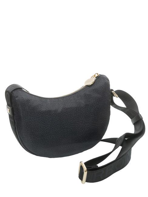 HOBO LUNA MINI ECO LINE Bolsa de hombro negro oscuro - Bolsos Mujer