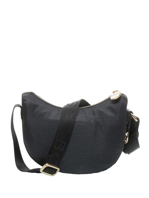 HOBO LUNA MINI ECO LINE Bolsa de hombro negro oscuro - Bolsos Mujer