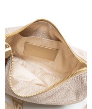 BORBONESE HOBO LUNA MINI ECO LINE Bolsa de hombro arena - Bolsos Mujer - 5
