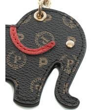 POLLINI HERITAGE Llavero elefante laca negra - Llaveros - 3