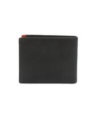 SPALDING STRIPE billetera de cuero 8cc marrón/naranja - Carteras Hombre - 3