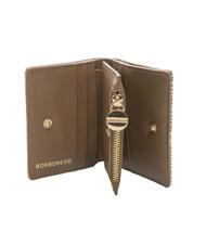 BORBONESE CLASSICA Monedero monedero pequeño beiger yegua - Carteras Mujer - 2