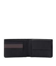 PIQUADRO PAAVO Cartera de piel, con monedero. - Carteras Hombre