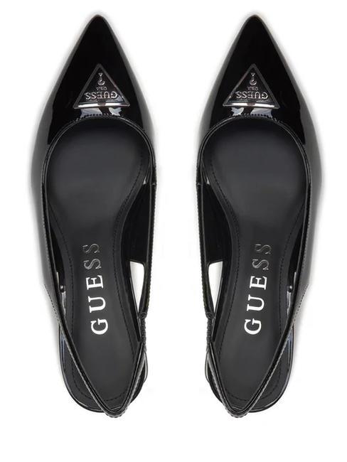 ZANDA Sal&oacute;n destalonado de charol NEGRO - Zapatos Mujer