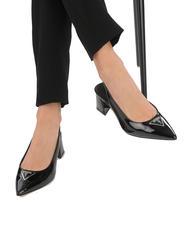 GUESS ZANDA Sal&oacute;n destalonado de charol NEGRO - Zapatos Mujer - 8