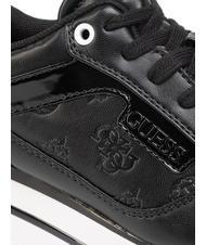 GUESS HANSIN Zapatillas altas Negro / negro - Zapatos Mujer - 5