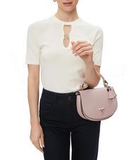 GUESS GIZELLE Mini bolso de mano, con bandolera rosa claro - Bolsos Mujer - 5