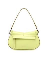 GIANNI CHIARINI HELENA ROUND Bolso de piel con solapa luz soleada - Bolsos Mujer - 3
