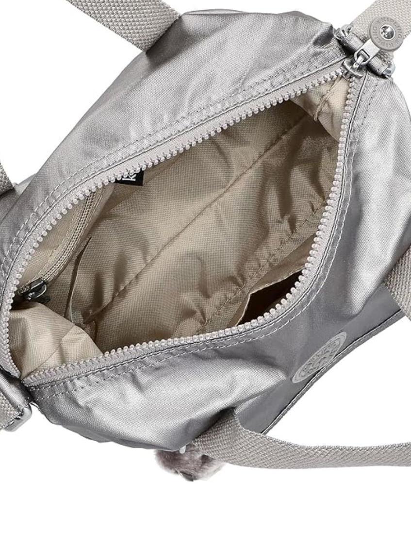Bolso kipling plateado deals