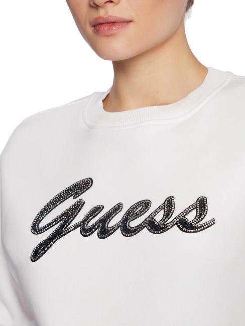 LOGO Sudadera con logo estampado purwhite - Sudaderas de mujer