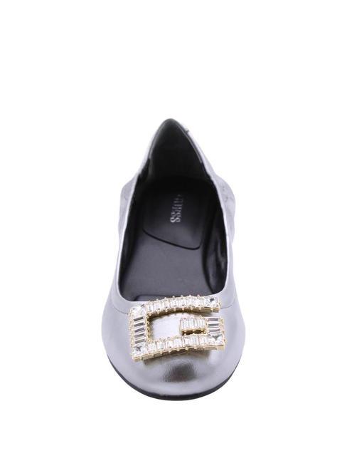 MICKLE Bailarinas de piel estaño - Zapatos Mujer