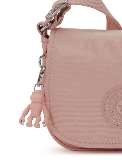 LOREEN MINI Mini bolso con solapa para el hombro rosas tiernas - Bolsos Mujer