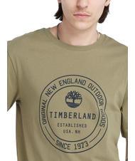 TIMBERLAND SS BRAND CARRIER Camiseta de algodón - camiseta