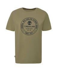 TIMBERLAND SS BRAND CARRIER Camiseta de algodón tierra cassel - camiseta - 4
