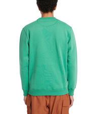 TIMBERLAND ESTABILISHED 1973 Sudadera con cuello redondo verde celta wb - Sudaderas - 2