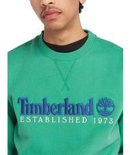 TIMBERLAND ESTABILISHED 1973 Sudadera con cuello redondo verde celta wb - Sudaderas - 3