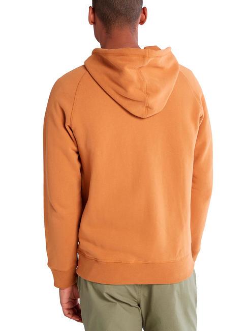 E-R BASIC Sudadera con cremallera y capucha bota de trigo - Sudaderas