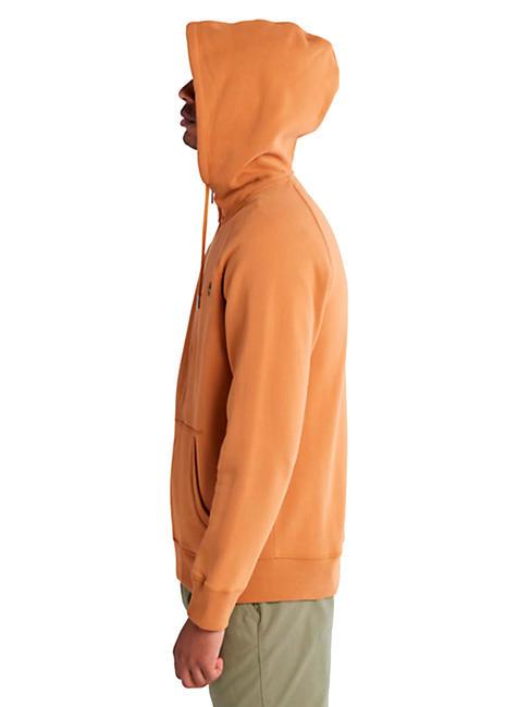 E-R BASIC Sudadera con cremallera y capucha bota de trigo - Sudaderas