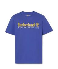 TIMBERLAND ESTABILISHED 1973 Camiseta de algodón clemátide azul wb - camiseta - 4