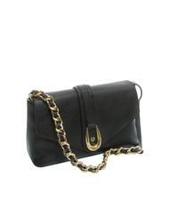 POLLINI DROP Bolso de hombro con asa de cadena negro - Bolsos Mujer - 2