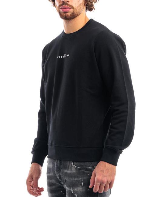MENDIL Sudadera con cuello redondo negro2 - Sudaderas