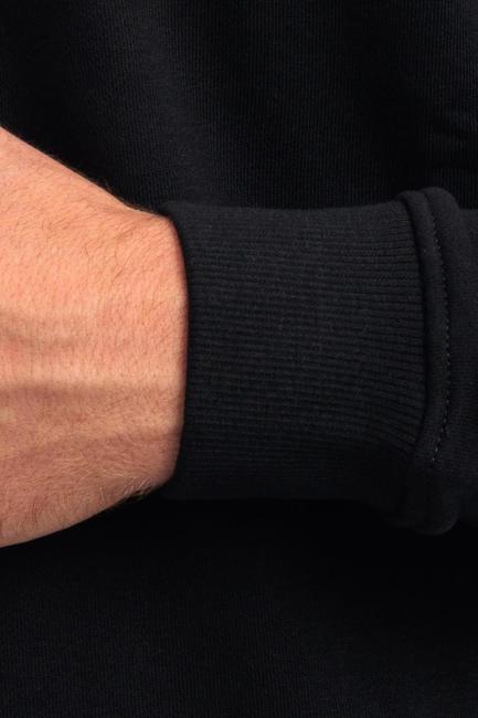 MENDIL Sudadera con cuello redondo negro2 - Sudaderas