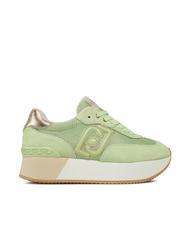 LIUJO DREAMY 02 Zapatillas con plataforma verde claro/oro claro - Zapatos Mujer - 2