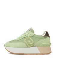 LIUJO DREAMY 02 Zapatillas con plataforma verde claro/oro claro - Zapatos Mujer - 3