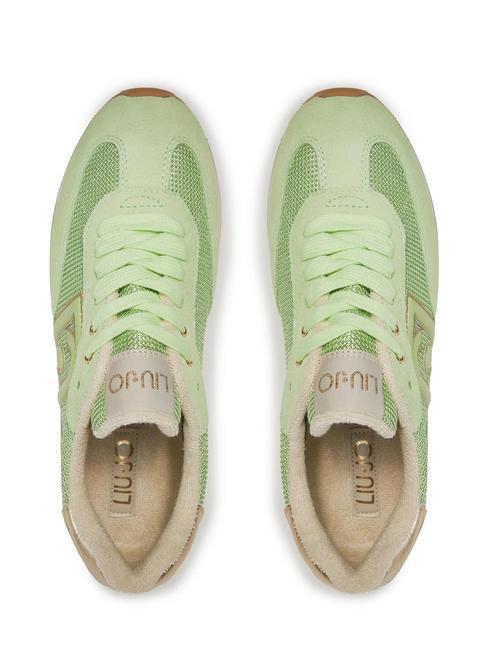 DREAMY 02 Zapatillas con plataforma verde claro/oro claro - Zapatos Mujer