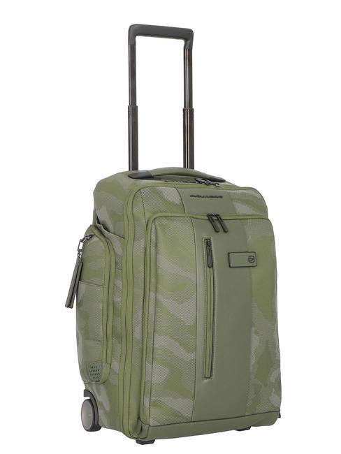 BRIEF 2 Carro de cabina con portabilidad de mochila. verde - Equipaje de mano