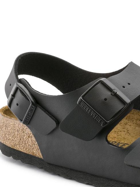 MILANO Sandalia tipo zapatilla Birko-Flor negro - Zapatos unisex