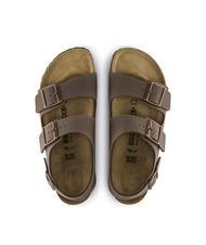 BIRKENSTOCK MILANO Sandalia tipo pantufla Birko-Flor moca - Zapatos unisex - 3