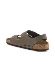 BIRKENSTOCK MILANO Sandalia tipo pantufla Birko-Flor moca - Zapatos unisex - 5